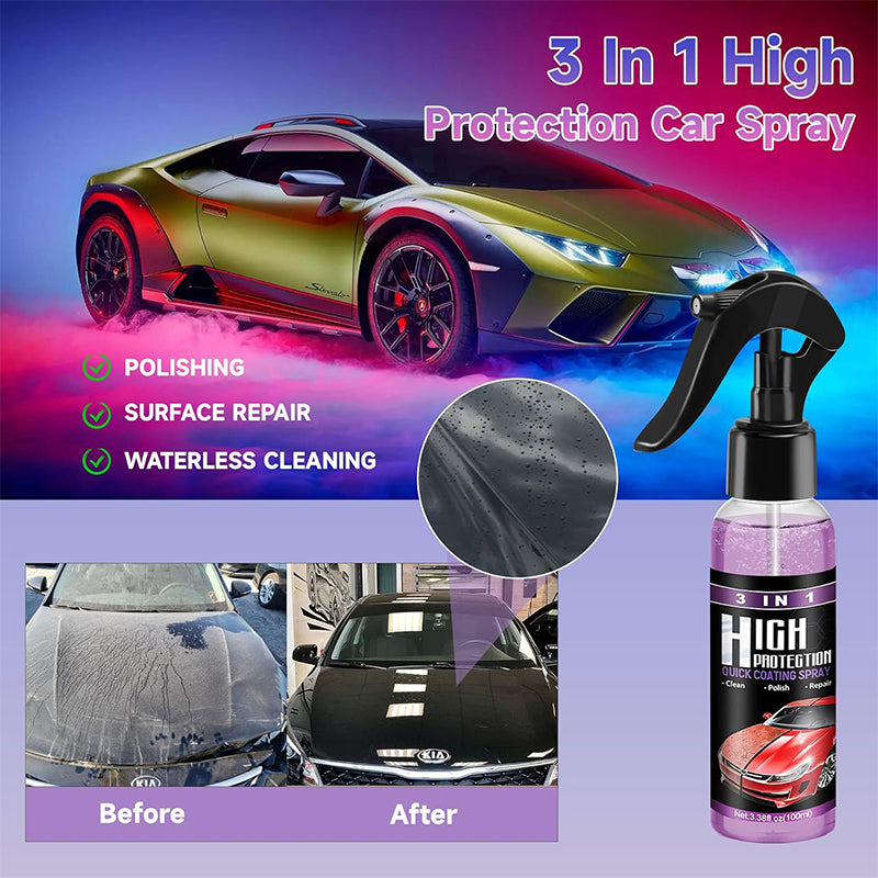 3 in 1 High Protection Quick Car Coating Spray