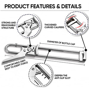 💥65% OFF💥Adjustable Stainless Steel Can Opener