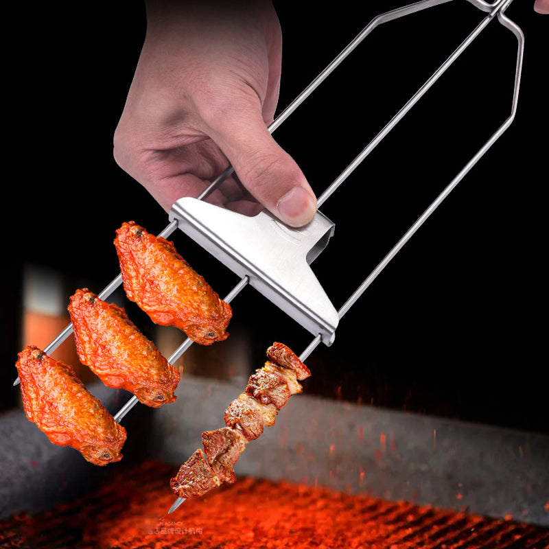 💥65% OFF🥩🥓-3 Way Grill Skewers - GrillSavant