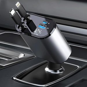 4 in 1 Fast Car Phone Charger