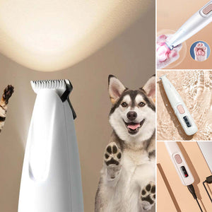 Pet Hair Trimmer With Led Light